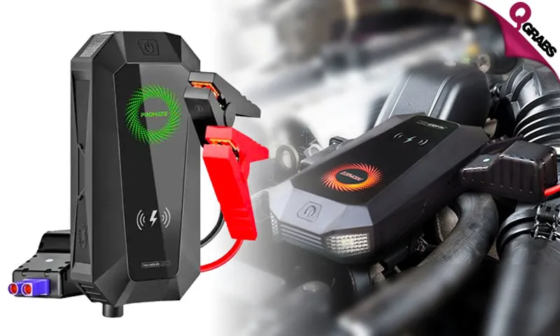 Promate 1500A/12V High Capacity Jump Starter Power Bank!
